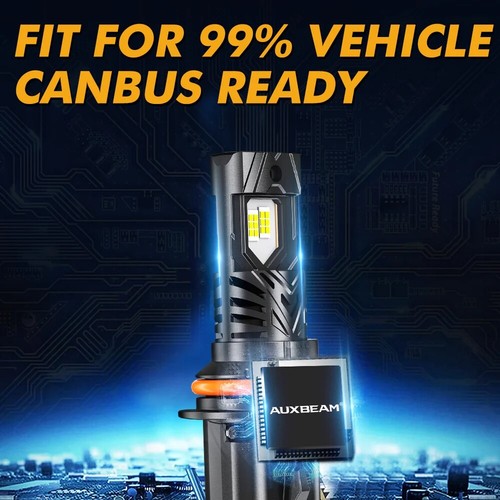 Upgrade 9007 HB5 LED Headlight Bulbs Kit High Low Beam 6500K Super White Bright - Picture 8 of 12