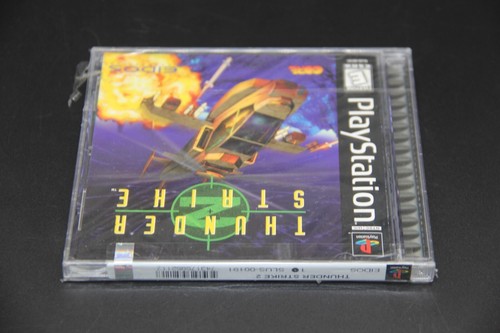 Thunder Strike 2 (PlayStation 1, PS1, PSX, 1995) New Factory Sealed Jewel Case - Picture 4 of 8