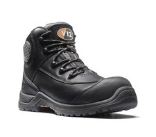 V12 Intrepid V1720 S3 Ladies Womens Safety Workwear Black Hiker Boot Size UK 7