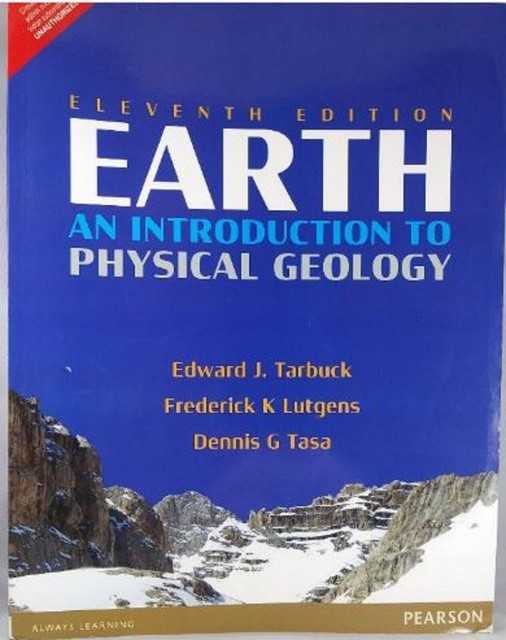 Earth an Introduction to Physical Geology 11th Edition by Tarbuck