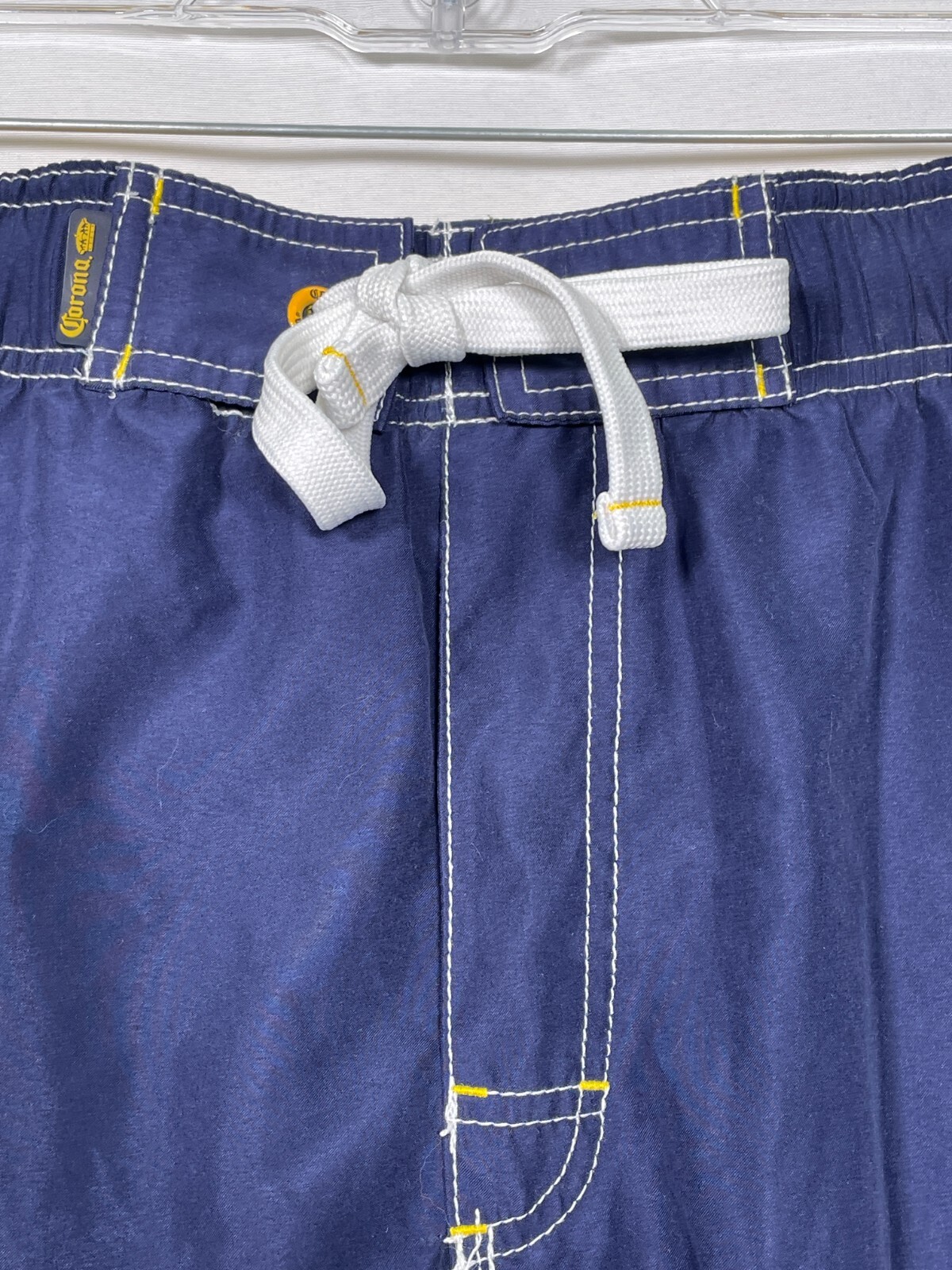 Corona Extra Lightweight Drawstring Navy/Yellow B… - image 2