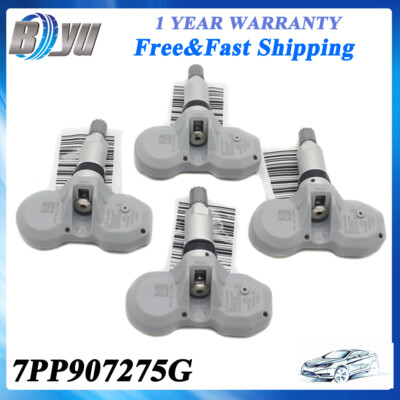#ad 4PCS 315MHz TPMS Tire Pressure Sensor For 7PP907275G Audi A8 VW Porsche Cayman $41.46