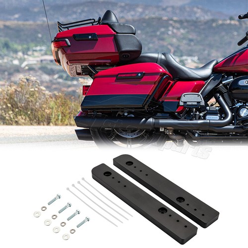 Rallonge De Garde-boue Arrière 5" Pour Harley Davidson Touring 2009-2013 - Noir ABS, Garantie 90 Jours