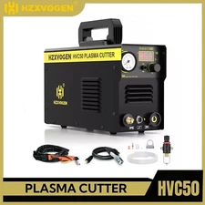 HZXVOGEN Plasma Cutter 40A Non-Touch Pilot Arc Air HF Cutting Machine with Torch