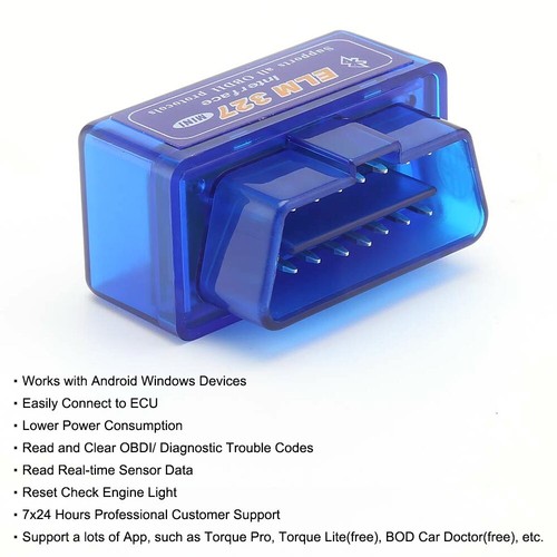 OBD2 Super Mini Scanner Automotive Detector WI-FI Android Diagnostic Tool Code R - Picture 8 of 9