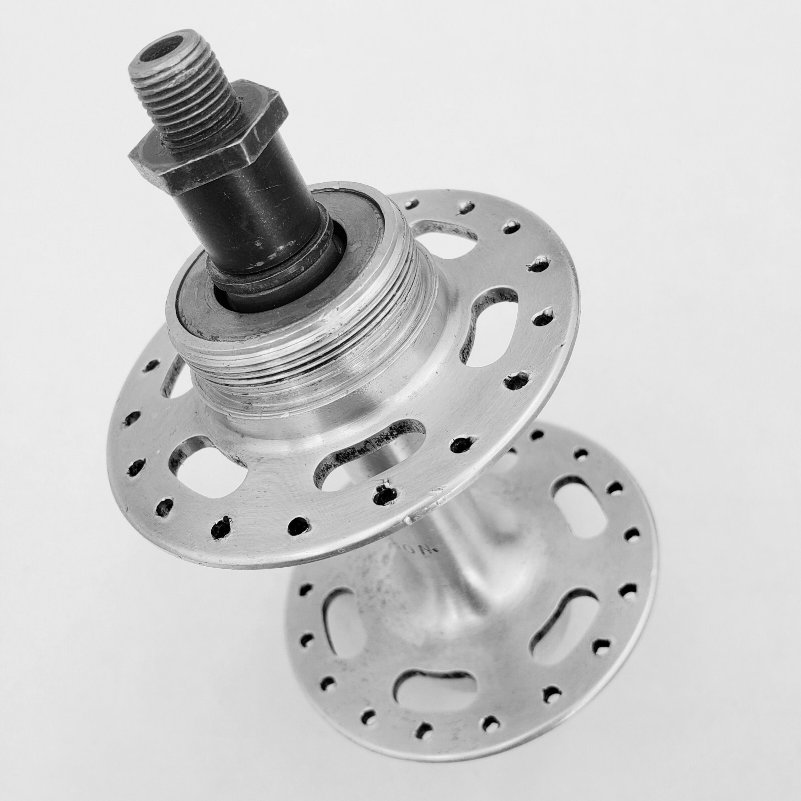 NORMANDY 0877 France Vintage Bicycle Rear Wheel Hub High Large Flange