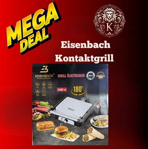 Eisenbach Kontaktgrill 2000w