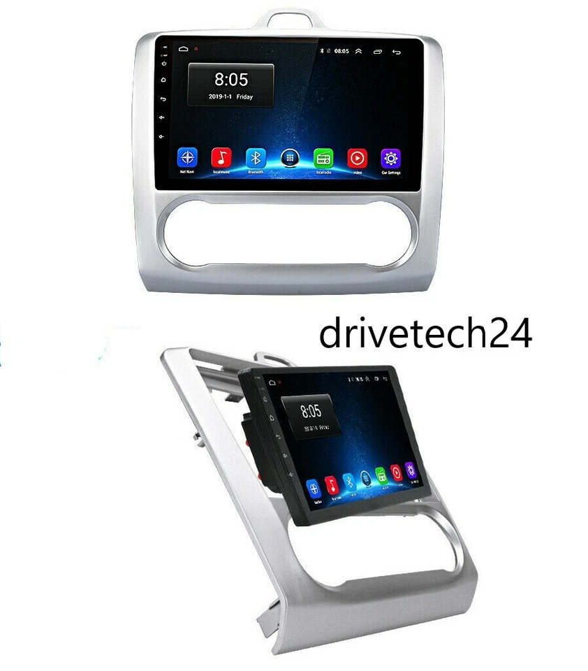 9" Android 10 Autoradio GPS Navigation Für Ford Focus 2 MK2 MK3 Exi AT Wifi USB - Bild 3 von 4