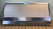 Vintage 1957 Hotpoint Refrigerator Parts Retro Chrome Cheese Door