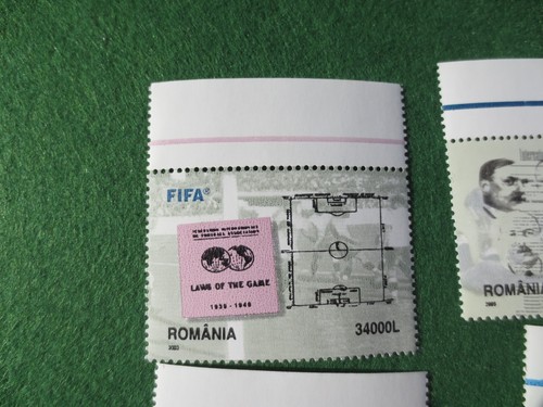 2003 Women Football FIFA Centenary Fußball Soccer Rule book Romania MNH - Picture 3 of 7