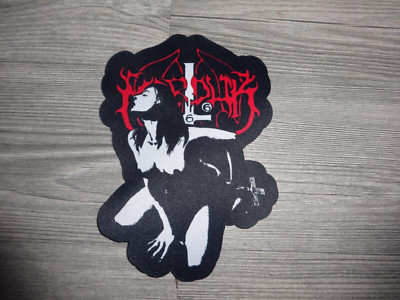 Marduk Shape Laser Cut Patch Black Metal Mgla xxx