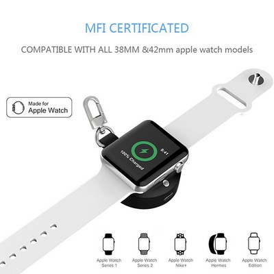 500mAh Power Bank 2 in 1 Wireless Fast Charging Battery Charger For Apple  Watch | eBay
