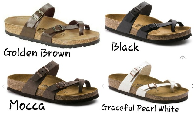 birkenstock gizeh colors