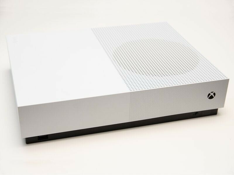Xbox One S - 500GB, White (Console, NO Cables, NO Controller)