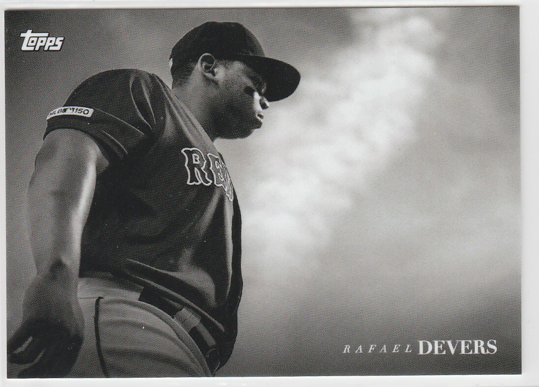 2020 Topps On Demand Black and White #41 Rafael Devers Boston Red Sox PR=672