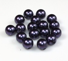 20 COLOUR CHOICE TOP QUALITY ACRYLIC FAUX ROUND PEARL BEADS 4mm 6mm 8mm 10mm 12m