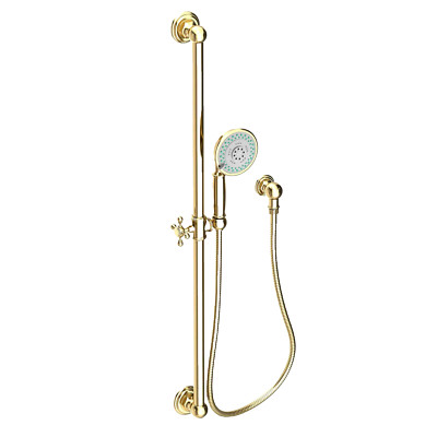 Newport Brass Bath Hand Shower w/Slide Bar Set Venetian Bronze 280E/24S