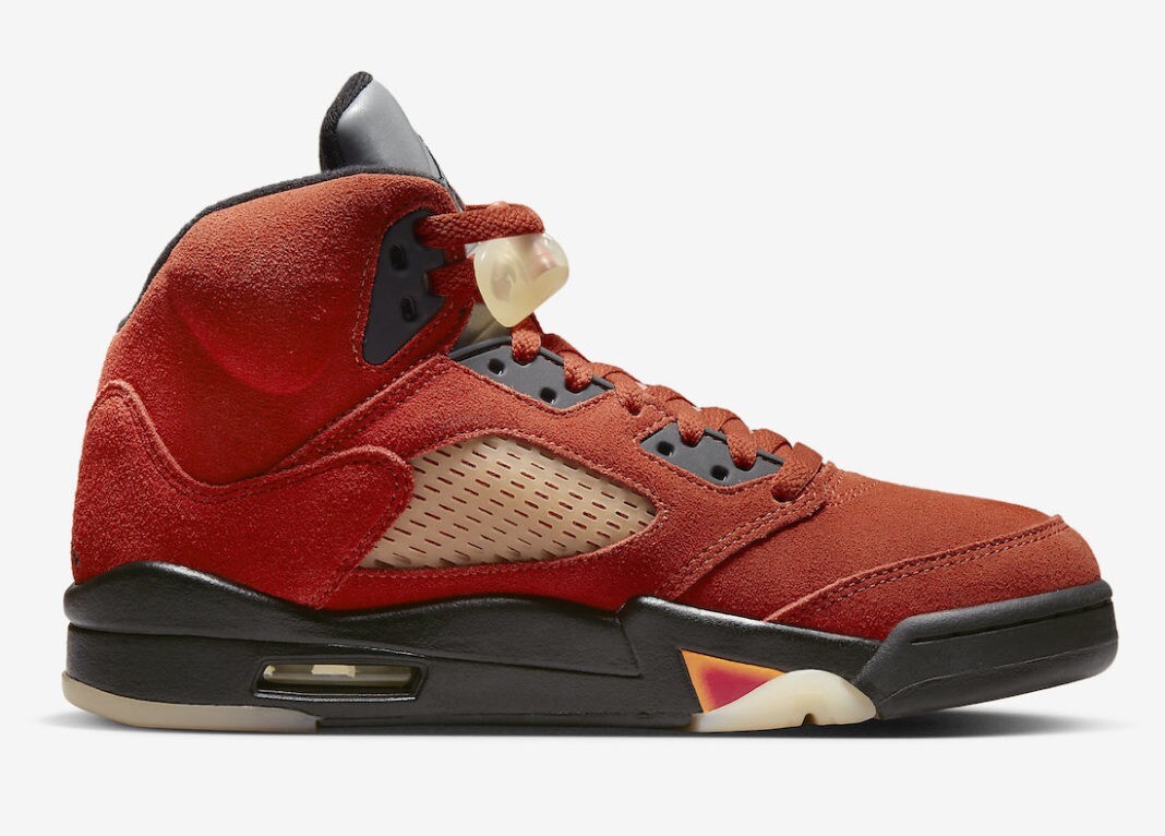 Women’s Size 7.5 Nike Air Jordan 5 Retro 'Dunk on Mars' Fire Red DD9336 ...