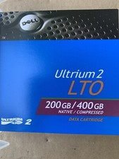 Dell LTO Ultrium 2 Data Cartridge 200GB Native / 400GB Compressed - E
