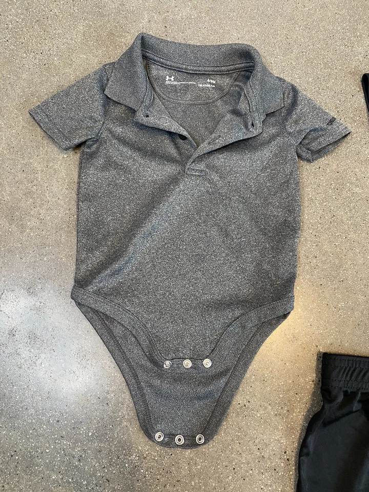 Under Armour & Air Jordan Bebé Camiseta y Pantalones Cortos 6-9 Meses Foto 2 de 4