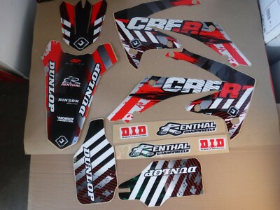 FLU Designs Team Honda Pts 2009-2012 CRF450R & 2010-2013 CRF250R