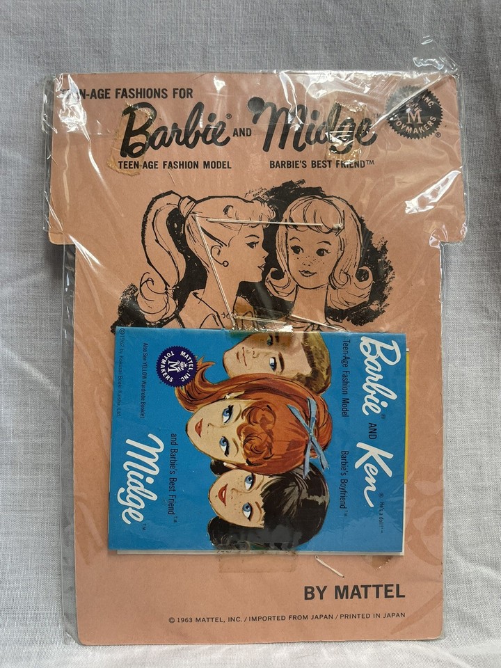 Barbie Et Midge – Fashion Accents – Bijoux + Catalogue – Lot #1830 – Mattel Neuf