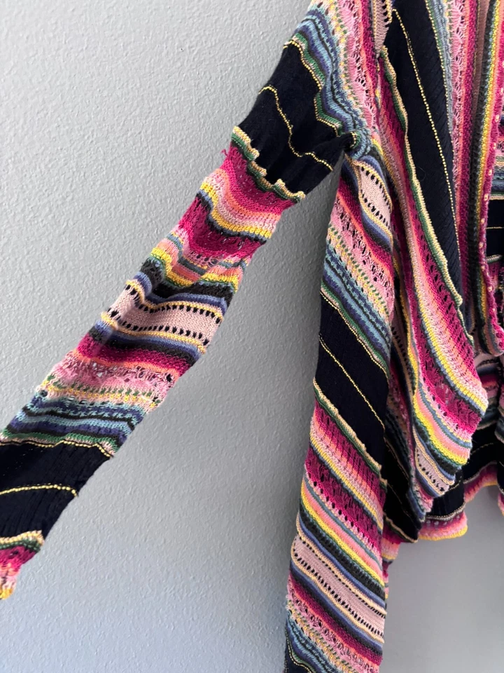 Polo Ralph Lauren кардиган свитер крючком маленький льняной смеси Southwestern Serape - Изображение 3 из 4