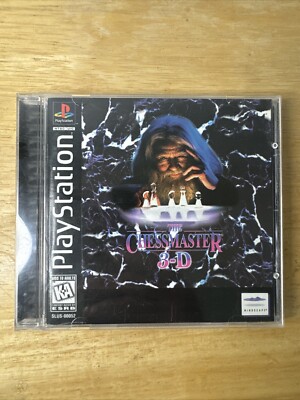 Chessmaster 3-D (Sony PlayStation 1, 1996) PS1 Complete CIB w/ Manual - Tested