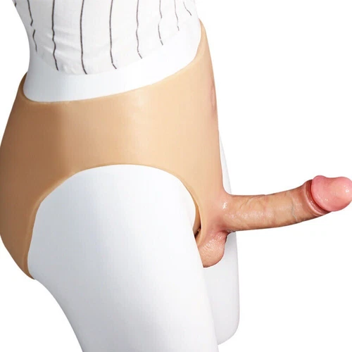 Pantalones de Silicona Realistas Juegos con disfraces Travesti Ropa Interior T-back Panty Gay Mujeres - Imagen 3 de 19