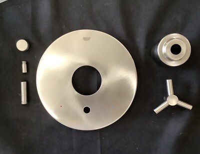 Grohe Atrio Pressure Balance Valve Trim Brushed Nickel Spoke Handle 19491EN0