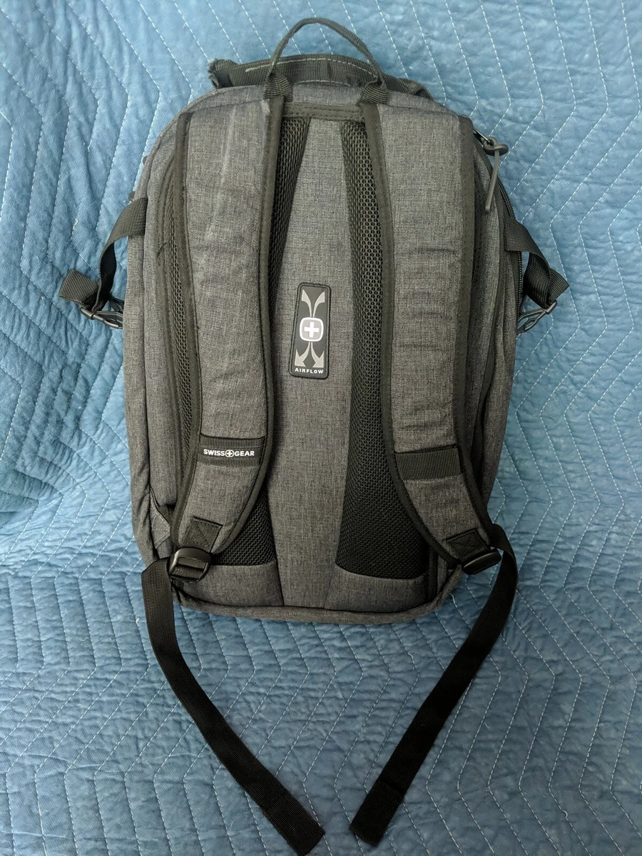Swiss Gear WTRA-14-JH-3106, VSC-83, J-28, Grey Air Flow Laptop Backpack |  eBay