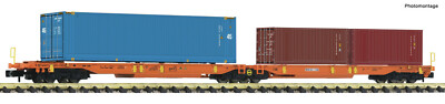 FLEISCHMANN N 825013 Double Pocket Wagon Sdggmrs/T2000 AAE Era 6 New OVP 1:160