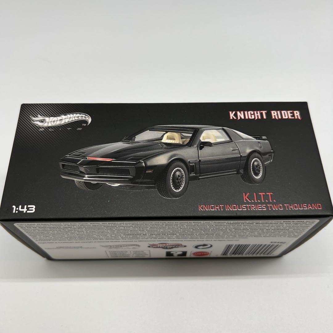 RARE Hot Wheels Elite Knight Rider 2000 KITT 1/43 Model Car