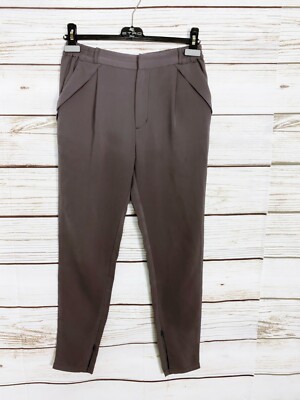 B+AB Gotta Pick My Precious Love Collection Womens Pants Sz S Gray Skinny 