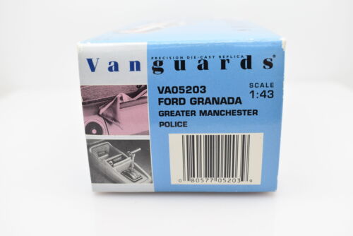 Modellino auto scala 1:43 Ford Granada Greater Manchester POLICE Vanguards NEW - Foto 3 di 10