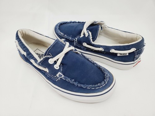 Vans Boat Deck Shoes Distressed Slip On 