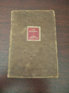1932 El Rubaiyat De Omar Kayyam Cuero Atado Walter J Negro Ingles De Nueva York Ebay