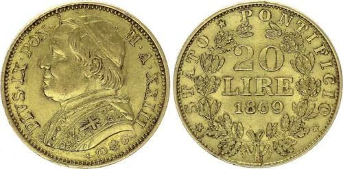 Pièces de monnaie d'Europe du Sud or