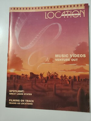 MAY/JUNE 1989 LOCATION UPDATE Vintage Movie Magazine MUSIC VIDEOS VENTURE OUT