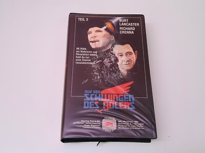 Auf den Schwingen des Adlers Teil 2 VHS German PAL Taurus Video Burt Lancaster