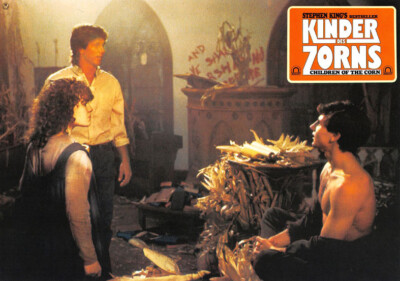 Kinder des Zorns ORIGINAL Aushangfoto Stephen King / Linda Hamilton / P. Horton