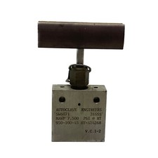 NEW OLD STOCK Autoclave 316SS 3/8” NPT Needle Valve SW6071 950-100-45