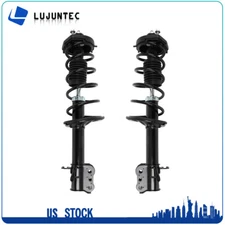 Set (2) Rear Shocks Struts With Coil Spring For Mazda Protege 1999-2003