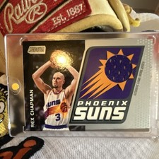 Topps Stadium Club 2000-01 Rex Chapman Phoenix Suns Game-Worn Jersey 🔥🔥