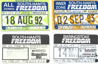 Solent Blue Line Hampshire Bus and Stagecoach Hampshire Bus Tickets