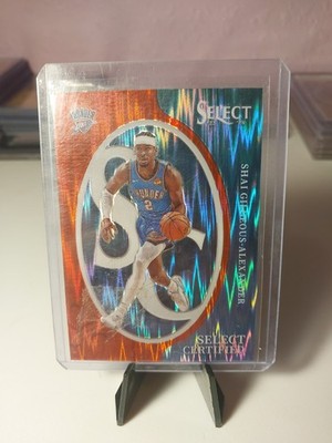 23-24 Panini Select - Select Certified Shai Gilgeous-AlexanderRed Flash Prizm/99