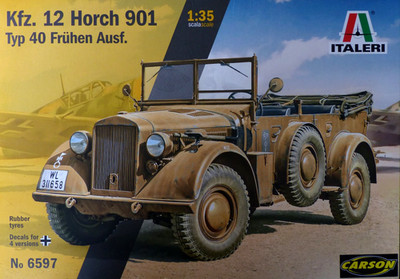 Italeri 6597 - 1:35  Kfz.12 Horch 901 typ 40 Frühe Ausführung