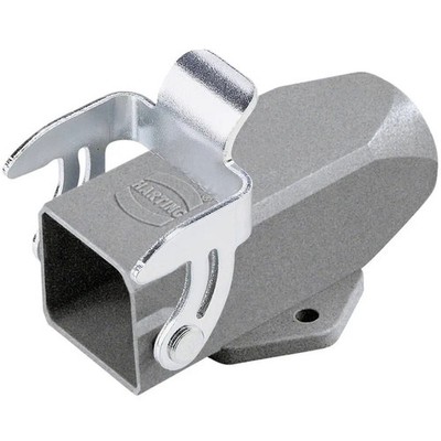Harting Sockelgehäuse Gehäuse Han 3EMV Anschlussgehäuse Metall IP44 10 Stück