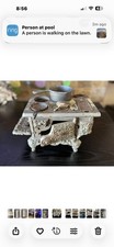 Antique Cast Iron “Queen” Toy Stove with Accessories