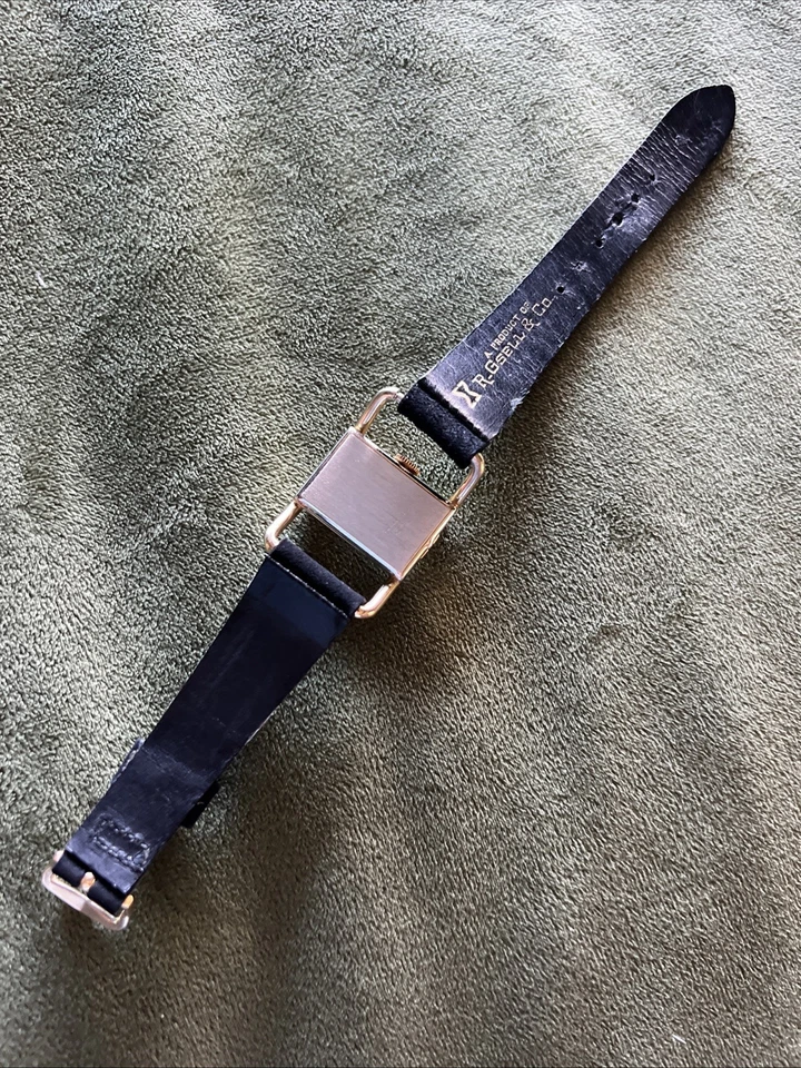 Vintage 60s Oris Watch Co - Lafayette - GSELL Band Tank Mechanical Watch - Image 3 of 4